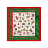 Centrotavola Natalizio JOY 100x100cm - Maestri Cotonieri