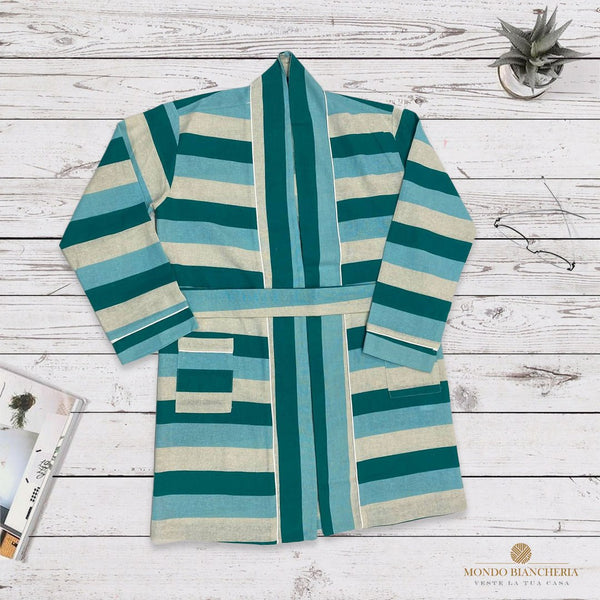 Kimono in lino ALYSSA (più colori) by Mondo Biancheria