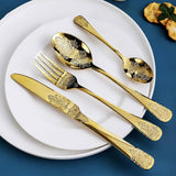 Set Posate 24 Pezzi ZARA In Acciaio Inox Colore oro o agento By Bavaria Ottingher