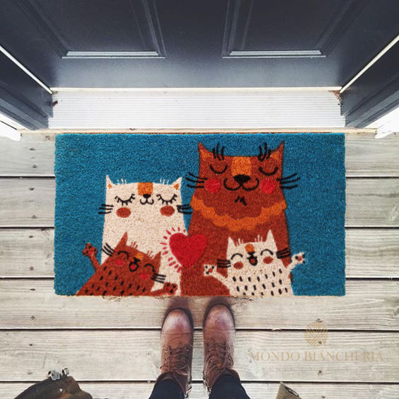 Zerbino GATTI FAMIGLIA 41x71 By Montemaggi